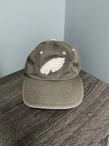 Philadelphia Eagles Hat Cap Pink & Gray/Brown NFL Adjustable Football Women’s - Picture 1 of 8