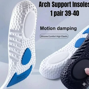 Solette ortopediche per supporto arco plantare fascite piedi piatti dolore schiena e tallone. - Foto 1 di 16