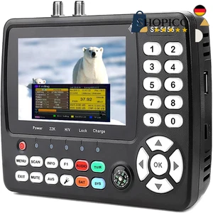 Wyszukiwarka satelitarna z obrazem HD | Kompatybilność z DVB-S2/S/T2/T/C - Zdjęcie 1 z 8