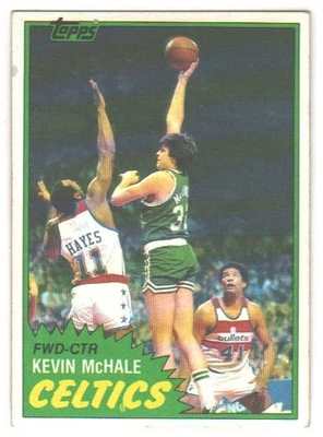 1981-82 Topps Kevin McHale No75 дебютант RC HOF - Изображение 1 из 2