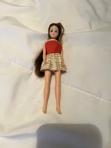 6,5 Zoll Vintage 70er Jahre Dawn Dancing Glori Puppe Original brünett Erstbesitz - Bild 1 von 2