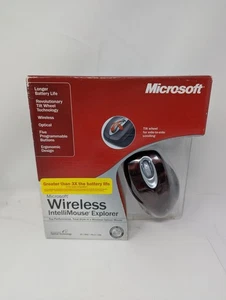 Microsoft Wireless Intellimouse Explorer w/Tilt Wheel, Crimson, M03-00069 - Picture 1 of 4