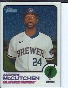 Andrew McCutchen 2022 Topps Heritage números altos cromo #ed / 999 - Imagen 1 de 1