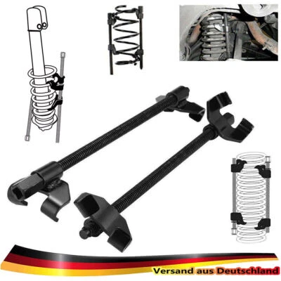 380mm Federspanner Set Tuning Tieferlegung Universal 2tlg. KFZ Montagespanner DE - Bild 1 von 4