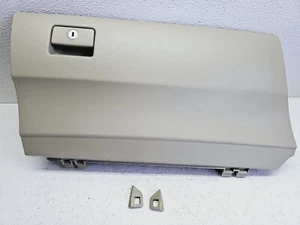 07-2011 TOYOTA CAMRY BEIGE DASH GLOVE BOX STORAGE COMPARTMENT  W/SIDE LOCK CLIPS - Picture 1 of 21