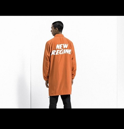 GIACCA CAPPOTTO COACH ATELIER NUOVO REGIME ARANCIONE TRENCH NUOVA CON ETICHETTE TAGLIA GRANDE OVO