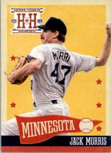 Jack Morris.2013 Carta Baseball Panini Hometown Heroes STAMPA BREVE #287 - Foto 1 di 2