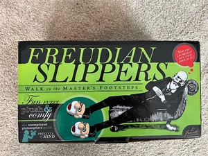 Freudian Slippers Presents of Mind (Medium) Comfy plush slop on footware - Picture 1 of 2