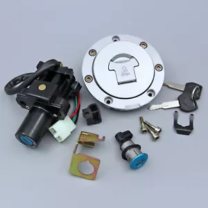 Fit for Honda CBR600 F4 F4I 1999-2002 Ignition Switch Fuel Gas Cap Lock - Picture 1 of 8