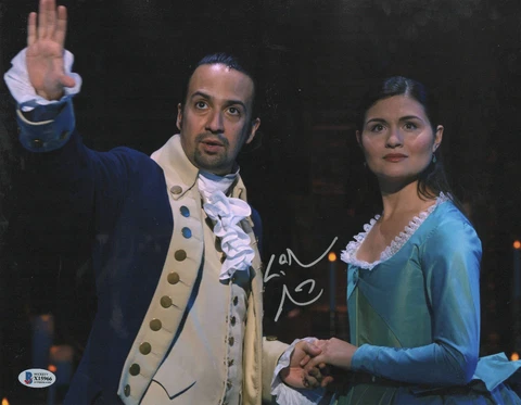 LIN-MANUEL MIRANDA SIGNED AUTOGRAPH 11X14 PHOTO - ALEXANDER HAMILTON BECKETT 2 Cover