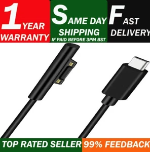 USB-C USB Type-C Charging Cable for Microsoft Surface Pro X 9 8 7 7+ 6 5 4 3 - Picture 1 of 7