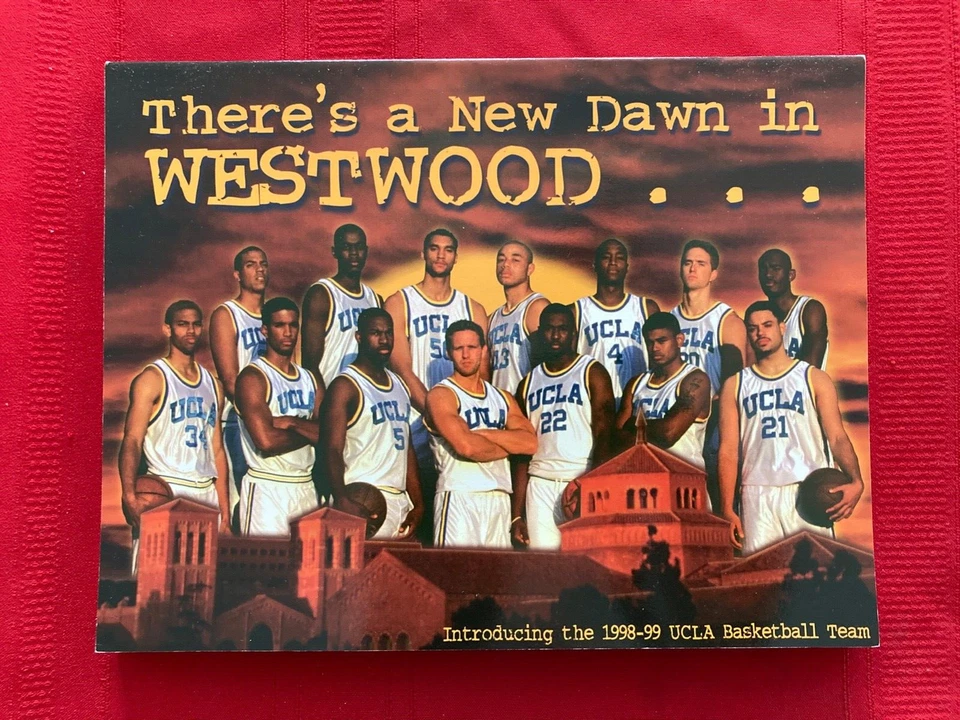 1998-1999 NCAA UCLA Bruins basketball media guide / No. 15 / Davis / Watson - Image 1 of 1