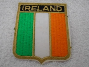 IRELAND  COUNTRY FLAG NEW NAME PATCH TAG - Picture 1 of 1
