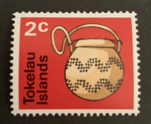 1971 Tokelau 2c Multicolored Handicrafts MLH SG26 - Picture 1 of 2