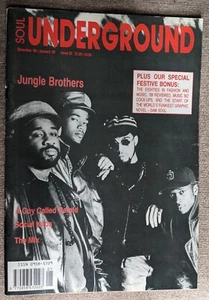 Soul Underground magazine Dec 1989/Jan 1990 issue 27 vgc 60 pages without bonus - Picture 1 of 3