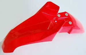 CRF250L /M FENDER FRONT RED MUDGUARD 12-20 HONDA 61200-KZZ-900ZB OEM AIRMAIL - Picture 1 of 11