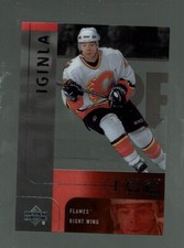 2001-02.   Upper Deck Ice.   Jarome Iginla.       #5
