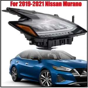 NI2503270 For 2019-2021 Nissan Murano All LED Headlight Assembly Passenger Side - Picture 1 of 6