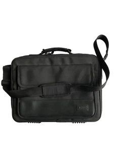 TARGUS Laptop Case Courier Bag Shoulder Strap Compact Storage Pockets 16"x12"x2" - Picture 1 of 12