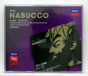 TITO GOBBI, CARLO CAVA, LAMBERTO GARDELLI - VERDI Nabucco DECCA 2xCDs NM - Picture 1 of 2