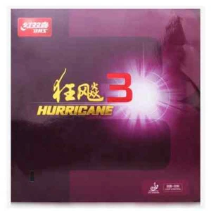 Original DHS Hurricane 3 Tacky-Speed Table Tennis Rubber - Picture 1 of 2