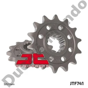 Piñón Delantero 15 Dientes JT Acero Ducati 749 999 Diavel Hypermotard 848 1098 1198 - Imagen 1 de 2