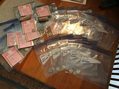 Lot "State quarters" 257 quarters covering 38 states - Image 1 of 3