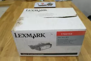 LEXMARK toner cartridges 17G0154 for Optra M410/M412. Box Opened Seal Intact 181 - Picture 1 of 8