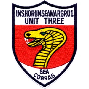 IUW-1 Unit-3 Inshore Underwater Warfare Group One Patch - Picture 1 of 6