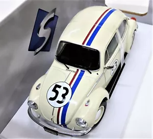 Model Car Scale 1:18 Herbie Beetle MAGGIOLINO Crazy Movie Rally - Picture 1 of 5