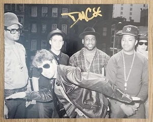 DMC of RUN-DMC Signed 8x10 Photo Darryl McDaniels Hip Hop Rap Rock LEGEND RAD - Picture 1 of 2