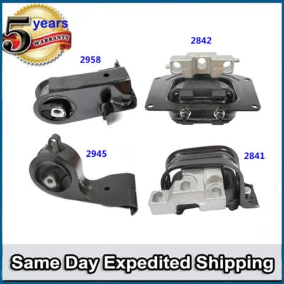 Motor & Trans. Mount Full Set 4 For 1998-2000 Chrysler Cirrus 2.4/ 2.5L M535 - Image 1 of 4