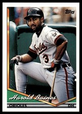 1994 Topps #420  Harold Baines      Baltimore Orioles