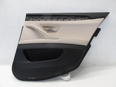 11-16 BMW F10 528i 535i 550i M5 SEDAN INTERIOR DOOR PANEL RIGHT REAR OEM 102523 - Image 1 of 4