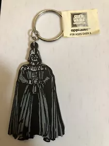 VTG Star Wars Darth Vader Keychain Classic Flex Gummy Vinyl Lucasfilm Applause - Picture 1 of 9
