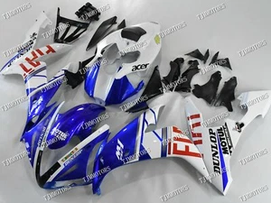 Para YZF R1 2004-2006 Azul Blanco ABS Molde de Inyección Carrocería Carenado Kit Plástico - Imagen 1 de 9