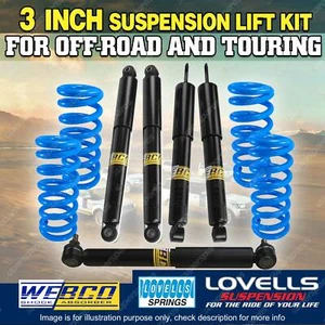 3" 75mm Webco Lovells Suspension Lift Kit Damper for Nissan Patrol GQ Y60 GU Y61 - Picture 1 of 3