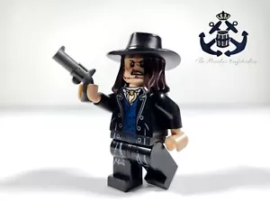 Lego Minifigure The Lone Ranger Butch Cavendish tlr008 + Revolver - Wild Western - Picture 1 of 1