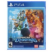 Minecraft Legends Deluxe Edition SONY PS4 New Factory Sealed (Free Shipping)