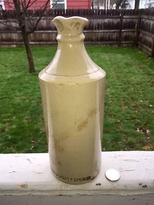 Seltene Steinzeugtinte eingeschnitten "Carter's Ink" Meistertinte 19. Jahrhundert - Bild 1 von 10