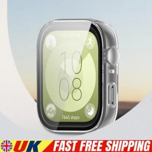 PC Watch Case Anti-Fall Full Coverage Protector for Huawei Watch Fit3 (Clear) - Zdjęcie 1 z 10