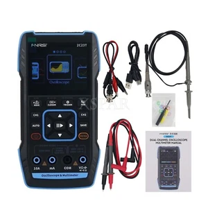 FNIRSI 2C23T Standard Oscilloscope Multimeter Signal Generator with 2.8in Screen - Picture 1 of 8