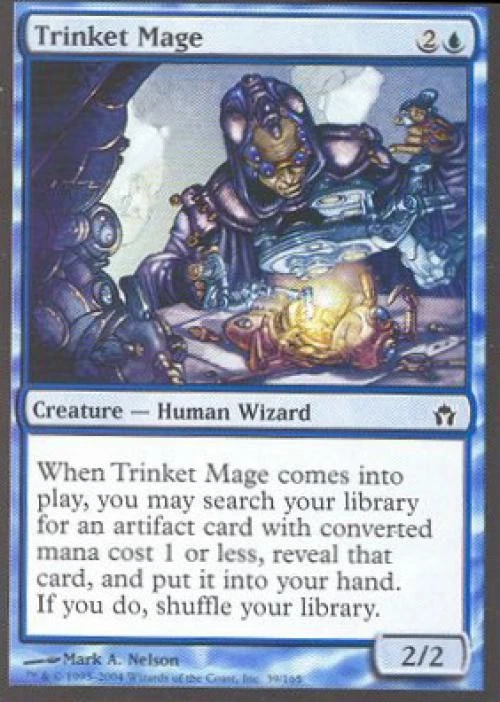 Trinket Mage -Foil Medium Play MTG Fifth Dawn - Image 1 of 1