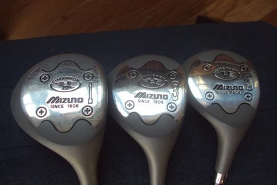 Mizuno Cimarron driver 3/5 woods regular steel. - Image 1 of 4