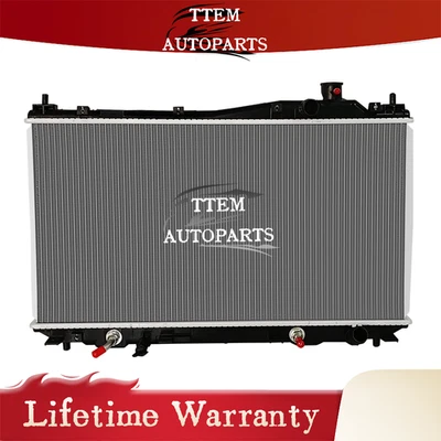 CU2354 Aluminum Radiator Fits 2001 2002 2003 2004 2005 Honda Civic 1.7L Foto 1 de 4