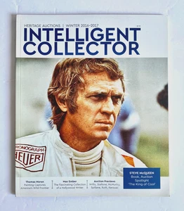 Vintage 2016 Intelligent Collector Magazine Steve McQueen King Of Cool Script - Imagen 1 de 14