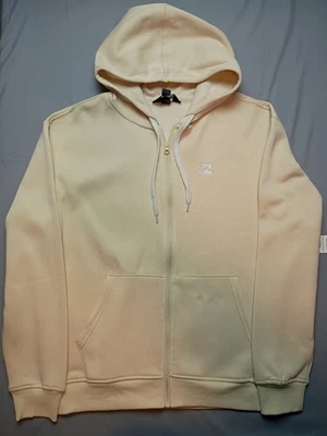 Billabong Rhodes Para hombres Talla Grande Cremallera Completa Sudadera con Capucha Polar Sudadera Crema Nueva con Etiquetas Foto 1 de 4