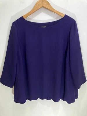 Blusa para mujer Talbots talla 1Xp Petites púrpura Foto 1 de 4