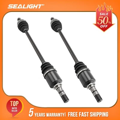 Pair CV Axle Shaft Assembly For 09-13 Subaru Forester 13-14 XV Crosstrek 667381 — 第 1/4 张图片