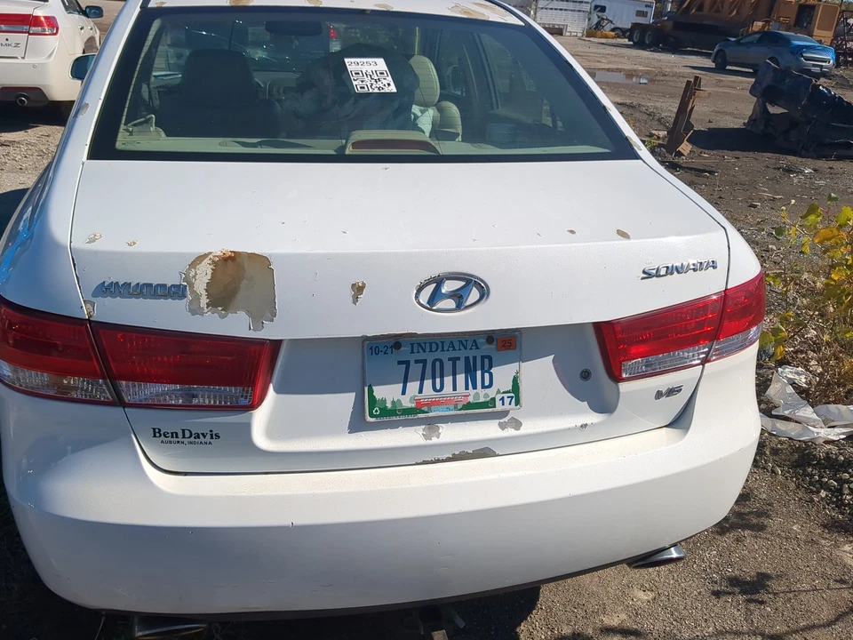 2006-2008 Hyundai Sonata Trunk/decklid/hatch/tailgate Oem YJMWQ Foto 1 de 2